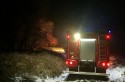 Do pożaru doszło w zagajniku na granicy Łączan i Kossowej