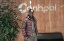 Paolo Mouegni odwiedził już nawet firmę Conhpol - głównego sponsora Sosnowianki