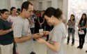  W czwartek Vinicius, pielgrzym z Brazylii, oświadczył się w muzeum swojej dziewczynie Thaisie