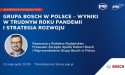 Grupa Bosch w Polsce - wyniki w trudnym roku pandemii i strategia rozwoju