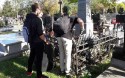 Wolontariusze Towarzystwa Miłośników Andrychowa posprzątali cmentarz