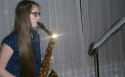 Zuzanna Zajda uczy się w klasie skasofonu w Szkole Muzycznej w Kalwarii Zebrzydowskiej