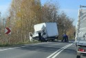 Dwie ciężarówki wjechały na siebie w Kleczy. GDDKiA informuje o utrudnieniach