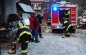 Strażacy z Łaśnicy wyjeżdżają do akcji