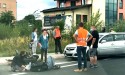 Motocyklista potrącony przez samochód w Wadowicach. &quot;Strasznie to wyglądało&quot;
