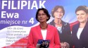 Ewa Filipiak. Była burmistrz Wadowic wygrała w niedzielę wybory do Sejmu, zdobywając bardzo dobry wynik 14010 głosów