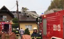 Pożar domu w Witanowicach. Ogień pojawił się na poddaszu [AKTUALIZACJA]