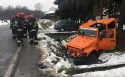Kierowca jeepa trafił do szpitala