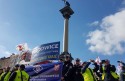 Policjanci z Wadowic na manifestacji w Warszawie