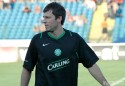 Maciej Żurawski w barwach Celticu podczas sparingu z Wisłą Kraków w 2006 rou 
