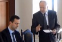 Burmistrz Ormanty wykorzystał moment i wręczył ministrowi Kamyszowi kilka pism z prośbami, ale nie dla ministra
