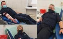 Policjanci z Wadowic oddali swoją krew. Każdy może przyłączyć się do akcji