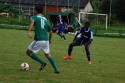 W finale Pucharu Burmistrza Sosnowianka pokonał 6:0 Żarek Barwałd. Na zdjęciu z prawej nowy zawodnik Sosny - Pape Ibrahim Drame 