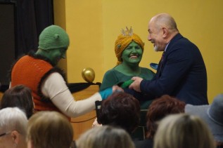 Shrek, Fiona i wójt Lanckorony Tadeusz Łopata