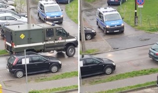 Patrol saperski interweniował przy ulicy Wojtyłów w Wadowicach