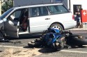 Wypadek z udziałem motocykla zakończył się śmiercią 20-latka. Jechał za szybko, nawet 160 km/h