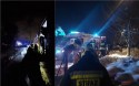 Wypadek na moście kolejowym w Andrychowie. Pociąg osobowy potrącił mężczyznę