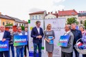Posłowie Agnieszka Ścigaj i Adam Jarubas namawiali wadowiczan, by głosowali Kosiniaka