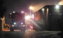 Akcja ratunkowo-gaśnicza w Tomicach trwała do późnych godzin nocnych
