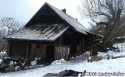 W Brzezince pod andrychowem spalił się drewniany dom