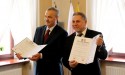 Jarosław Bartosz i Tomasz Żak podpisali list intencyjny o współpracy samorządów
