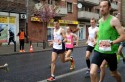 Paweł na trasie maratonu w Warszawie 