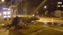 Drzewo upadło na ulicę Lwowską w Wadowicach