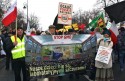Ekolodzy ze Stryszowa protestują razem z rolnikami