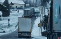 Ciężarówki na drodze