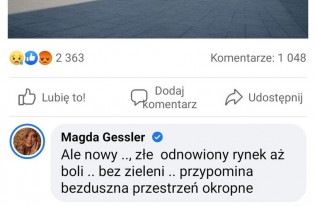 Magda Gessler o wadowickim rynku: "Przypomina bezduszną przestrzeń"