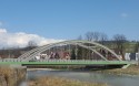 Projekcja mostu w Białym Dunajcu