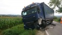 Ciężarówki zderzyły się na drodze w Witanowicach