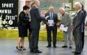 Burmistrz Kalwarii Zbigniew Stradomski uhonorował ludzi, którzy przez lata wspierali lokalny sport