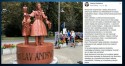 Kandydat wbija szpilę burmistrzowi Andrychowa za pomnik Morawianek. &quot;Chaos i niedbalstwo&quot;