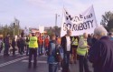 Protest mieszkańców w Skawinie