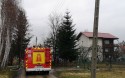 Pożar w domu w Wadowicach. Strażak zauważył dym i wezwał pomoc