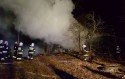 Siedem zastępów straży pożarnej gasiło pożar w Przytkowicach. W ogniu stanęła stodoła