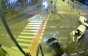 Wypadek na skrzyżowaniu w Krakowie