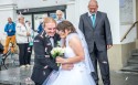 Mateusz i Natalia wzięli ślub podczas pierwszego dnia 30. pielgrzymki z Wadowic do Częstochowy