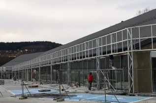 Budowa Parku Handlowego w Jaroszowicach. fot. ze stycznia 2023