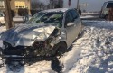 Wypadek na skrzyżowaniu w Witanowicach. Jeden z kierowców trafił do szpitala