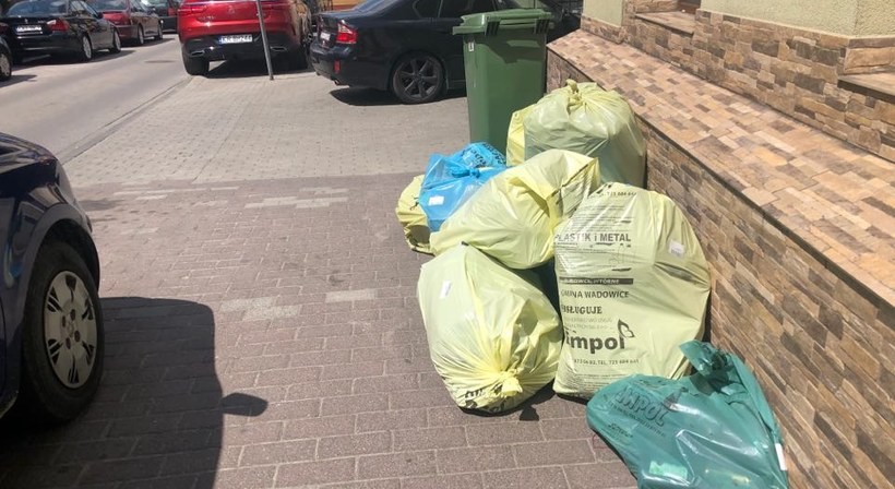 Przez ostatnie trzy dni śmieci nie były odbierane od mieszkańców