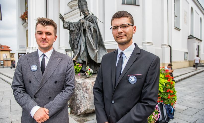Bartosz Wilczyński i Emil Krawczyk będą otwierać w naszym okręgu listę Konfederacji Wolność i Niepodległość