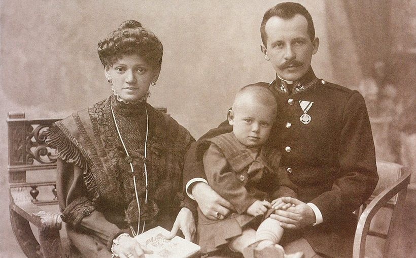 Karol senior, Emilia Wojtyłowie i mały Edmund 