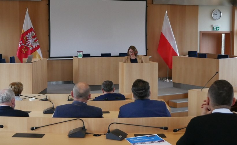 Barbara Bulanowska spotkała się z samorządowcami w sprawie rozbudowy szpitala