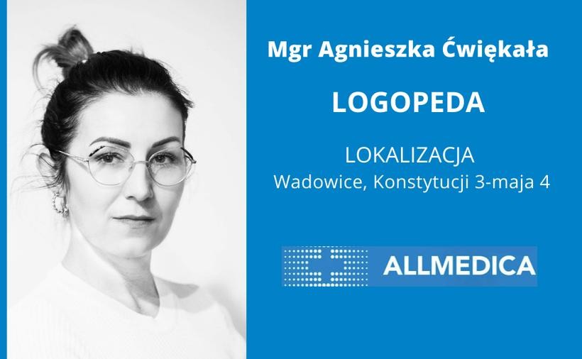 Nowy specjalista w Allmedica. Logopeda Agnieszka Ćwiękała