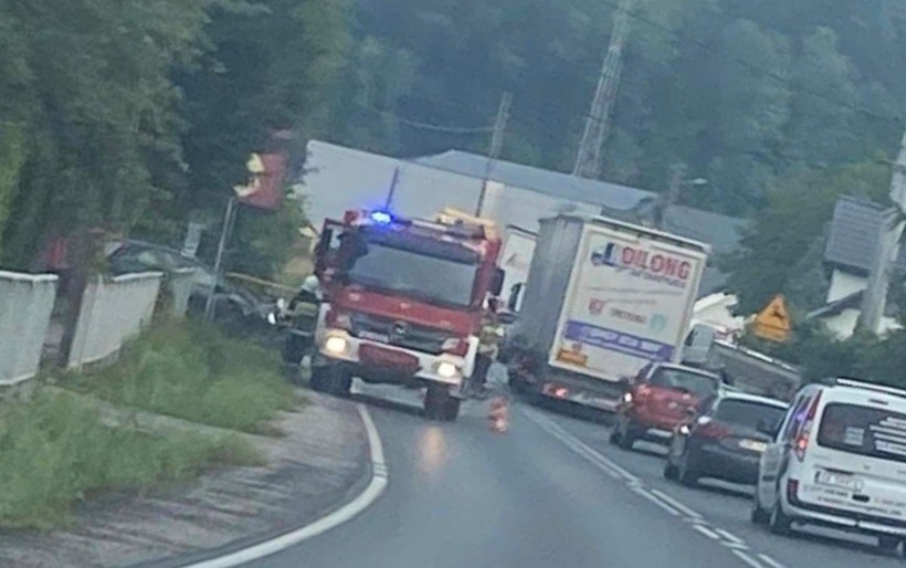 Wypadek w Jaroszowicach