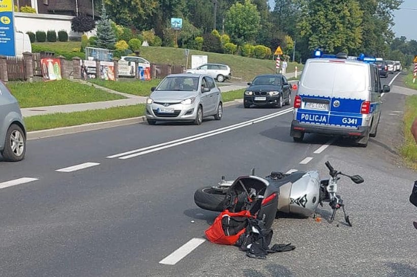 Wypadek w Barwałdzie