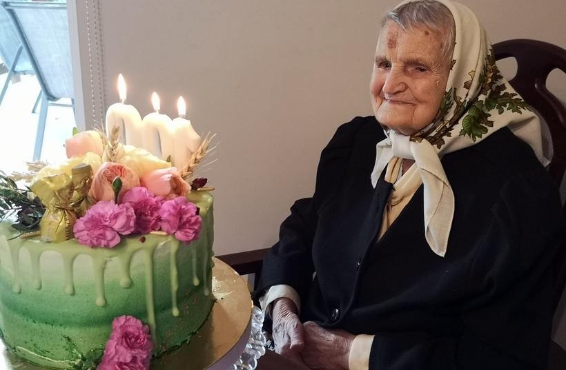 Pani Stefania skończyła 100 lat. Zacne urodziny w Przytkowicach