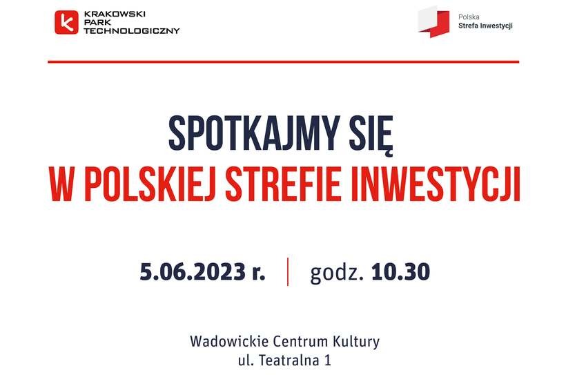 Krakowski Park Technologiczny organizuje spotkanie w Wadowicach. Zaproszeni przedsiębiorcy